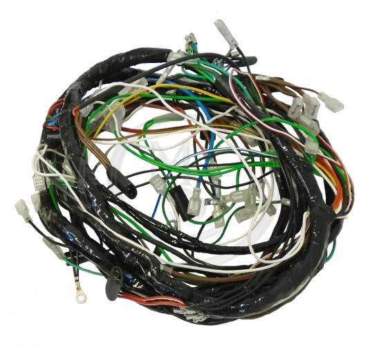 MGB Rubber Bumper Wiring Looms - 1975 on