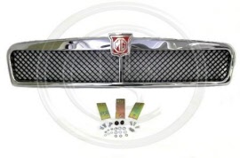 BEK120R - MGB HONEYCOMBE RADIATOR GRILLE AND FITTINGS