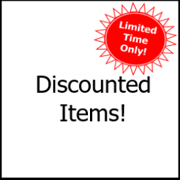 NEW & DISCOUNTED ITEMS!