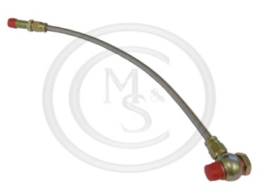 33a. GBH157SS - BRAKE HOSE - BRAIDED - FRONT