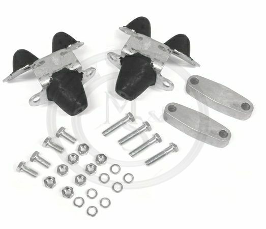 BEK070 - MGB FRONT BUMPSTOPS AND FITTINGS