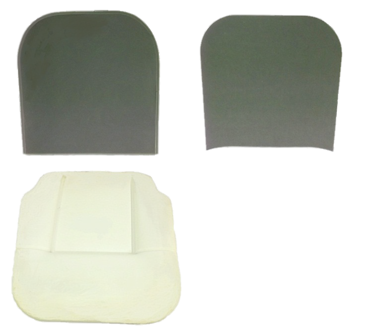 BEK412LH - MGB FRONT SEAT FOAMS AND BACK BOARD
