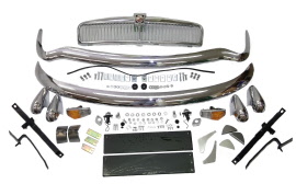 CBCKC MGB RUBBER BUMPER TO CHROME BUMPER CONVERSION KIT AND FITTINGS