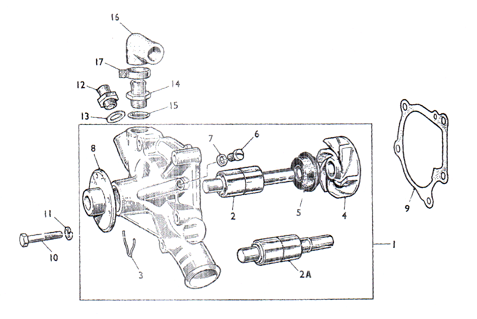 Details about   Water Pump For MG MGC 6 Cylinder 1967-1969